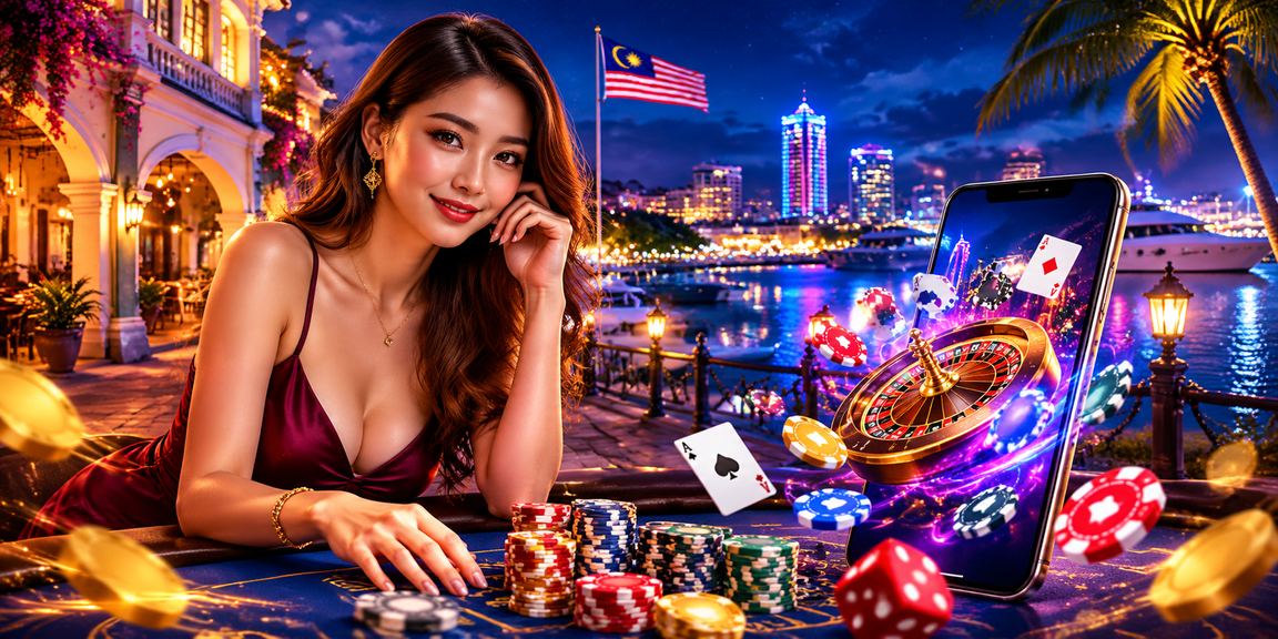 Pemain Malaysia menggunakan telefon pintar untuk mengakses kasino dalam talian liverpool888