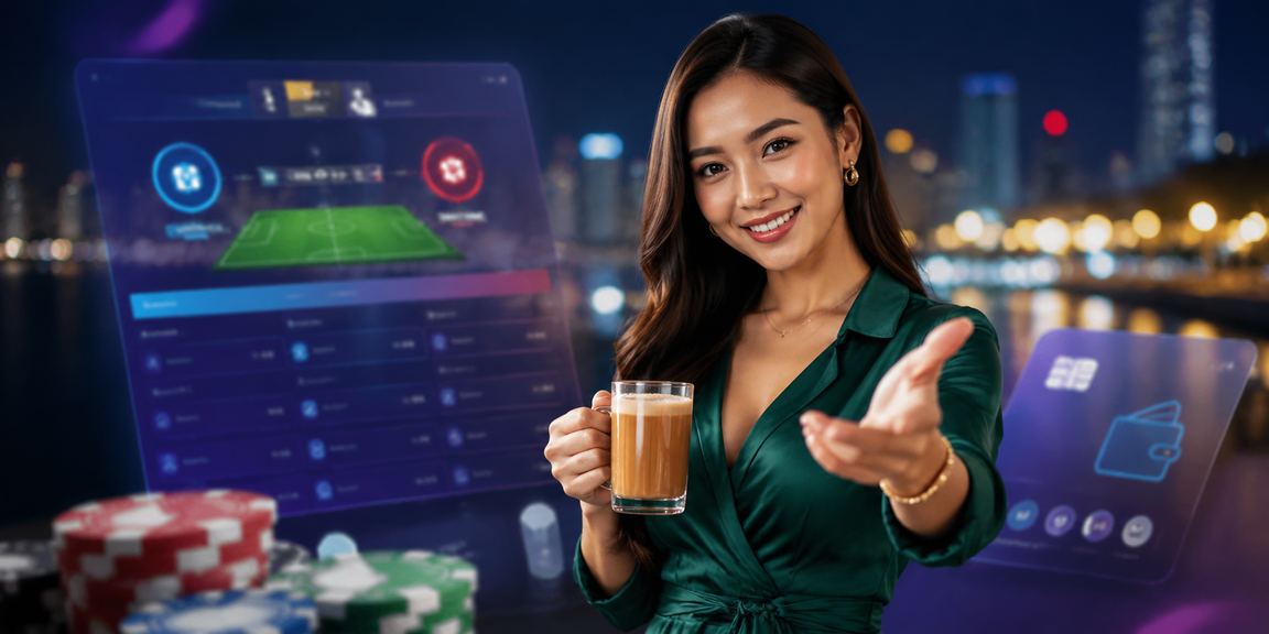 Antaramuka aplikasi kasino dengan ciri moden dan kemudahan interaktif di Penang